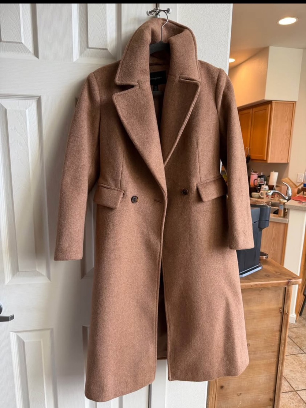 Banana Republic Camel Brown Pea Coat